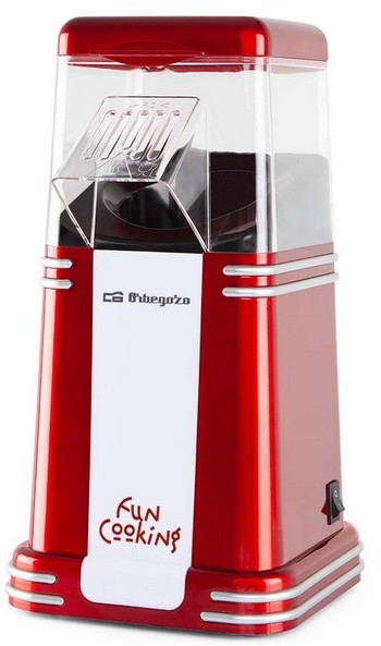 Orbegozo PA 4350 macchina per popcorn Rosso 3 min 1200 W