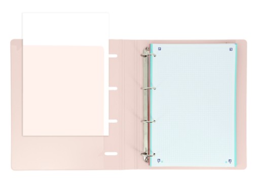 Oxford 400131303 raccoglitore ad anelli A4+ Rosa