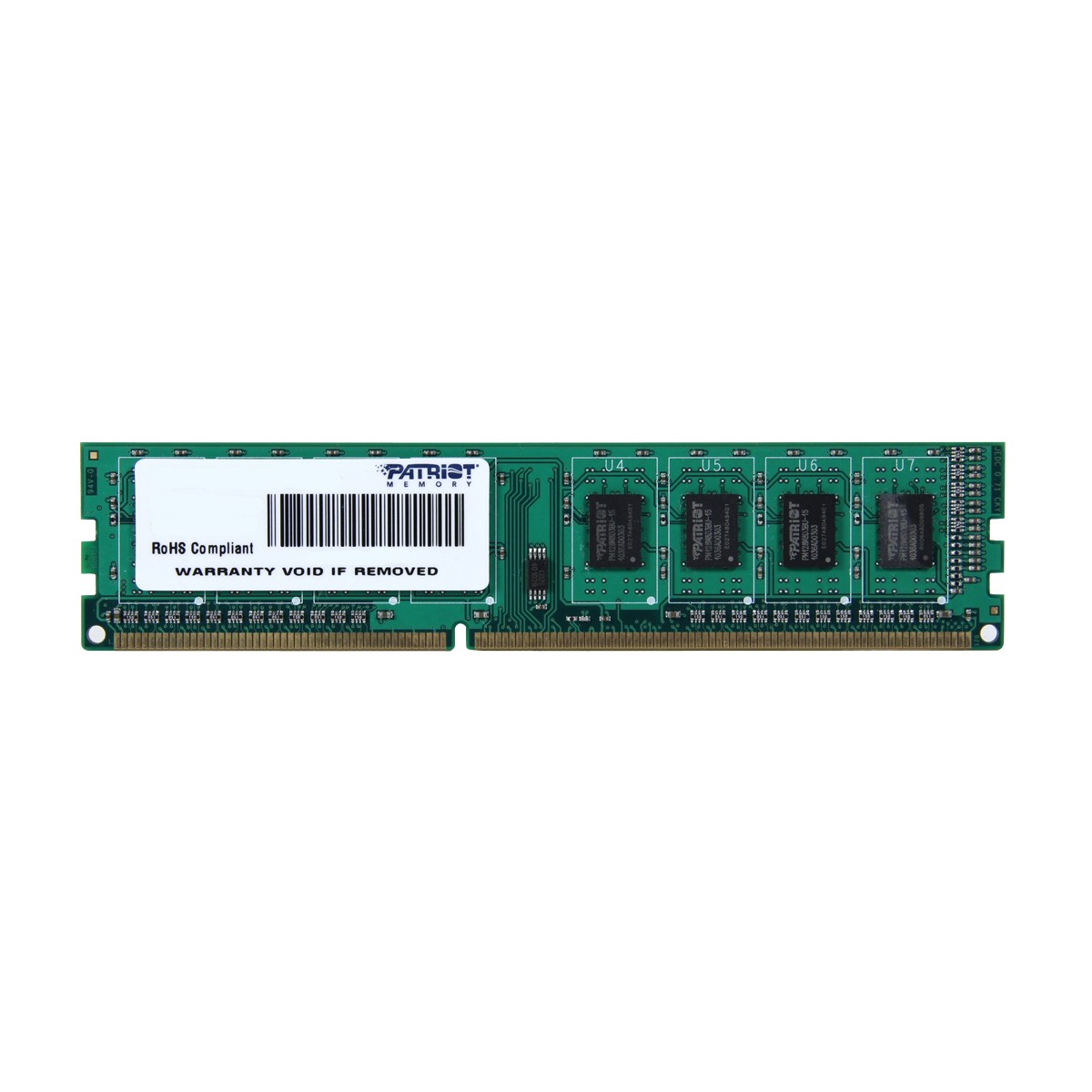 Patriot Memory 4GB PC3-10600 module de mémoire 4 Go 1 x 4 Go DDR3 240-pin DIMM