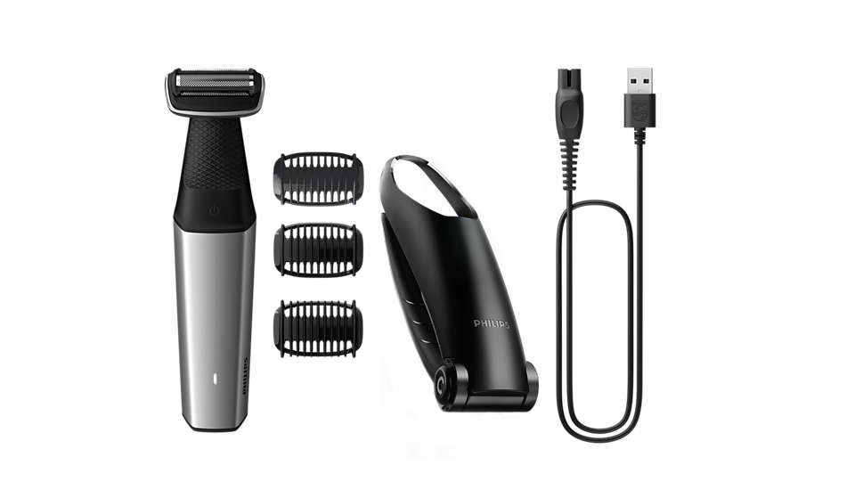 Philips Multigroom Rasoio Corpo Bg5021/15 Wet Dry Extra Lungo