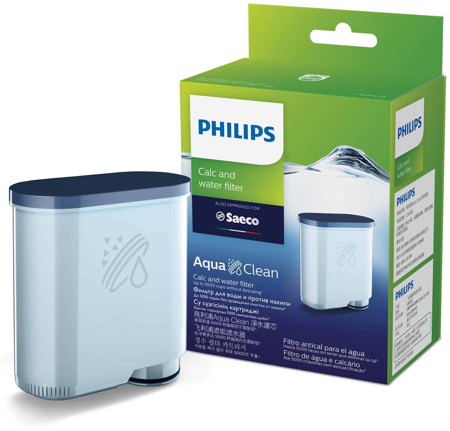 Filtro Anticalcare Ca6903/10 Purificazione Aquaclean Philips