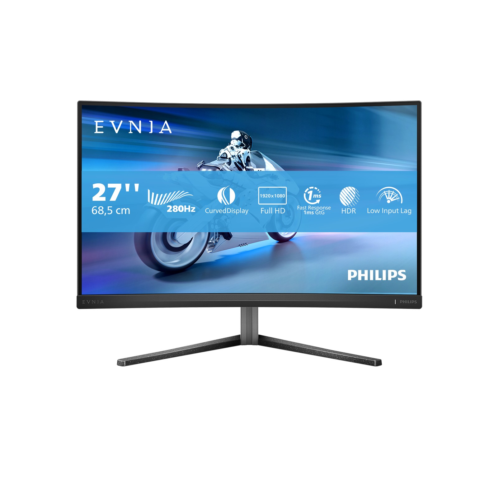 Philips Evnia 5000 27M2C5200W/00 Monitor PC 686 cm (27) 1920 x 1080 Pixel Full HD LCD Nero