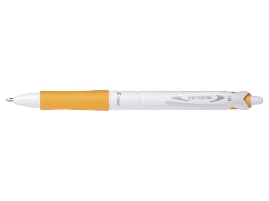 Pilot Acroball Pure White Arancione