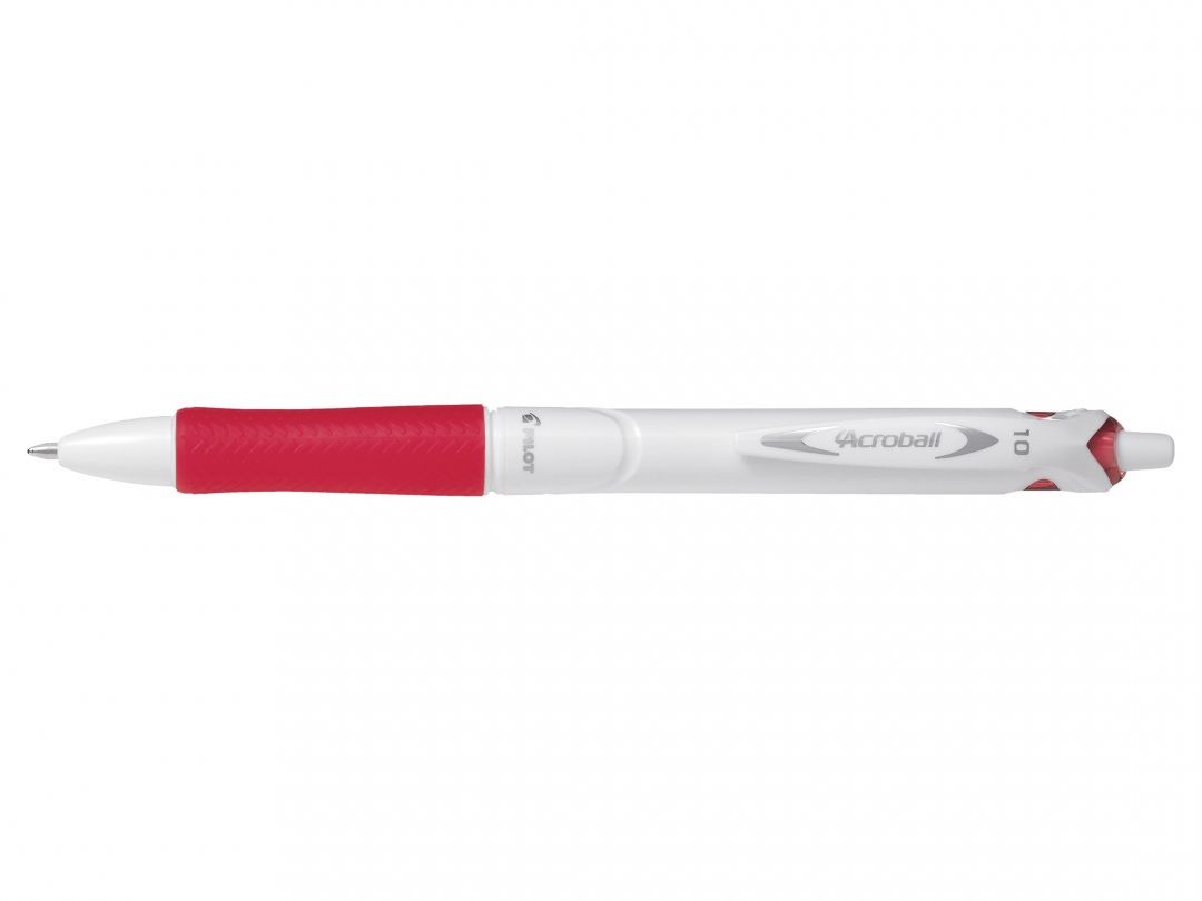 Pilot Acroball Pure White Rosso