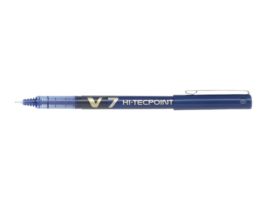Pilot Hi-Tecpoint V7 Penna stick a sfera Blu