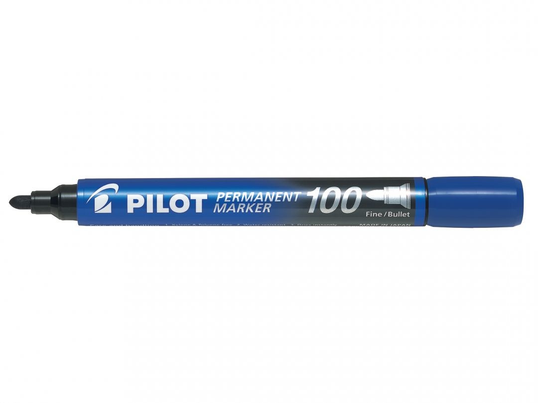 Pilot Permanent Marker 100 Blu