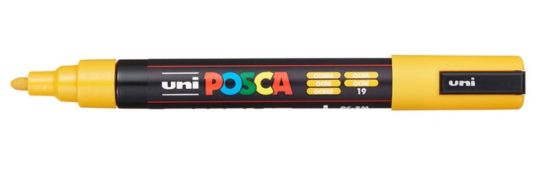 POSCA PC-5M Ocra