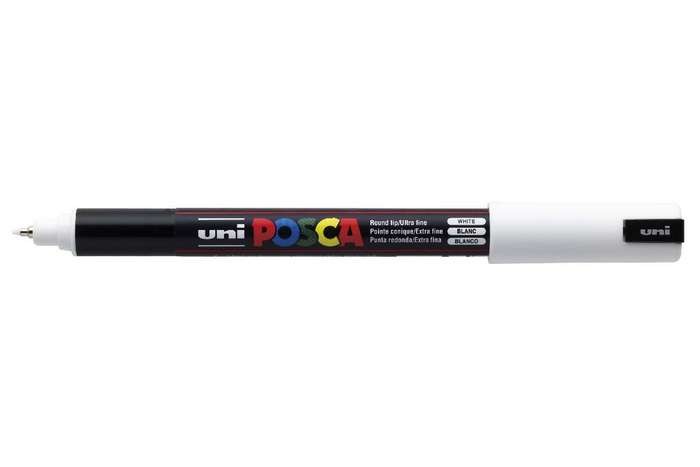 Posca uni PC-1MR evidenziatore 1 pz Tipo di punta Bianco