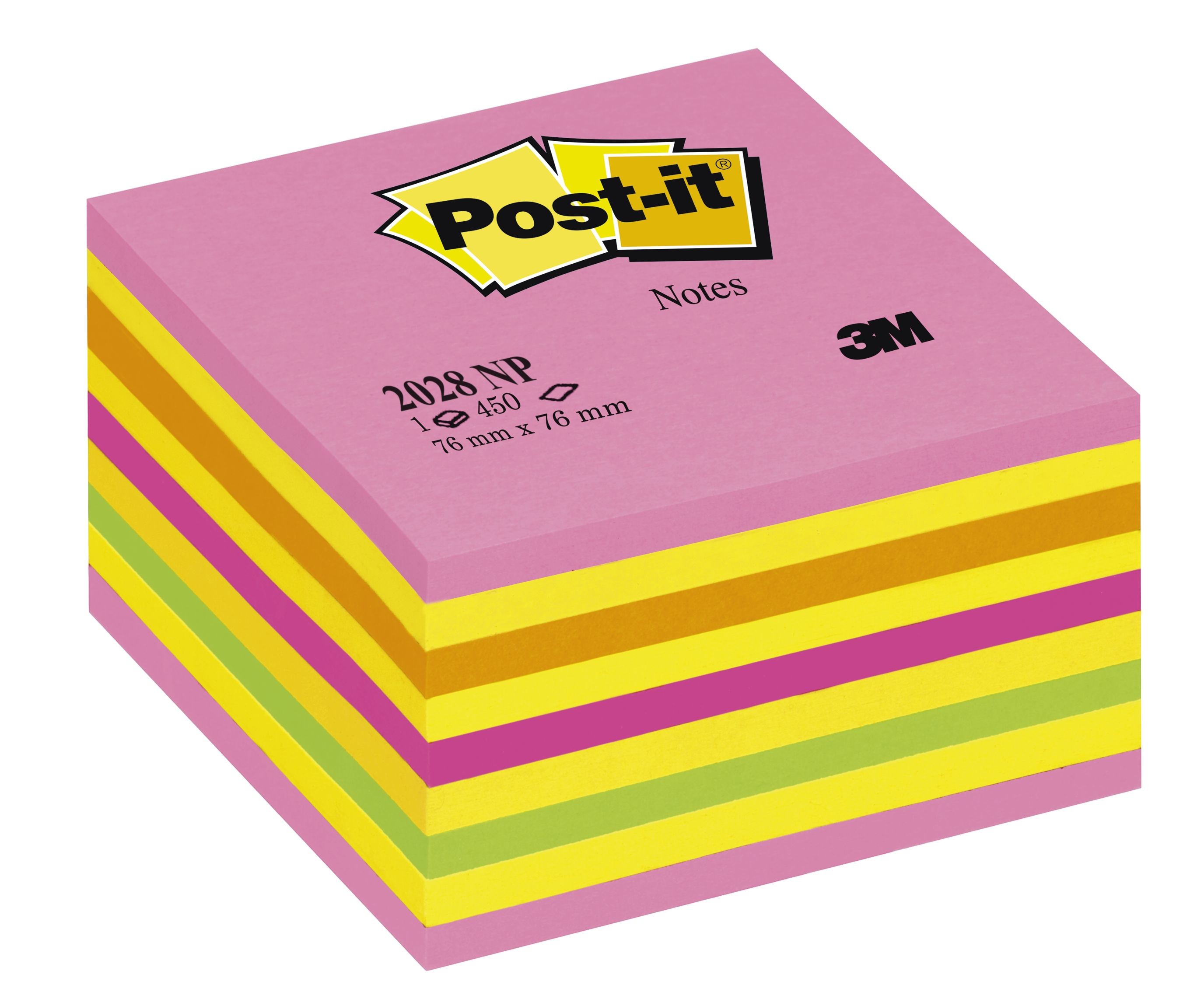 Post-It Würfel 2028NP quaderno per scrivere Multicolore