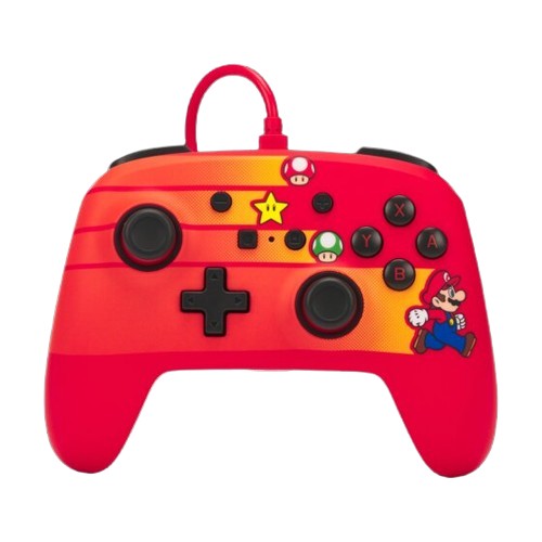PowerA 1526539-01 periferica di gioco Nero Blu Arancione Rosso USB Gamepad Nintendo Switch