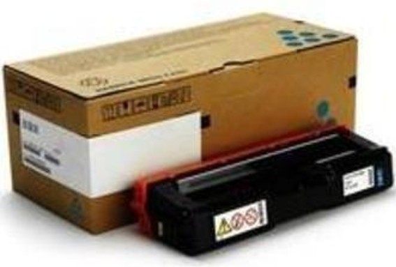 ORIGINALE Ricoh toner ciano 407532 SP C252EC 4000 pagine