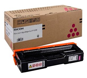 ORIGINALE Ricoh toner magenta 407545 SP C250EM 1600 pagine