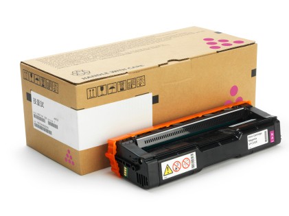 ORIGINALE Ricoh toner magenta 407718 SP C252HEM 6000 pagine