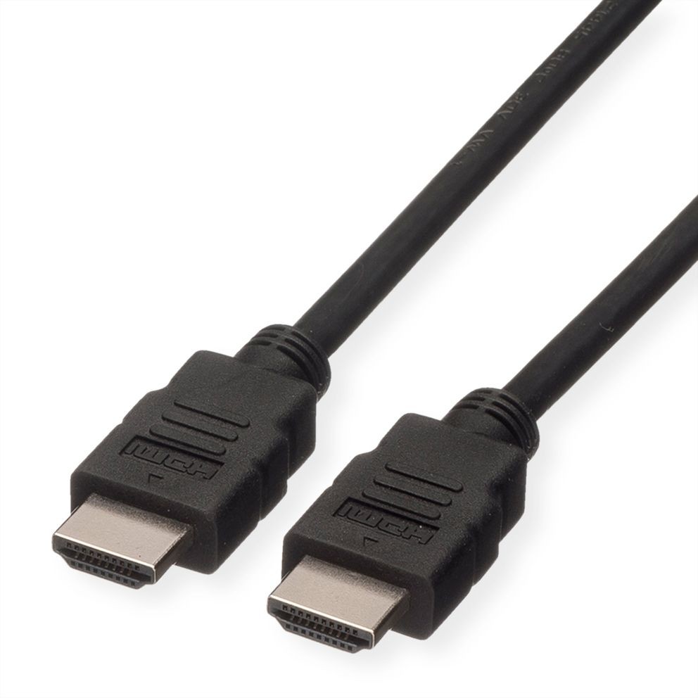 Roline Green Hdmi High Speed Cable E Ethernet M M Black 2M