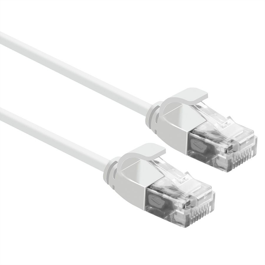Roline Utp Data Center Patch Cord Cat.6A (Class Ea) Lsoh Slim 2 M Bianco