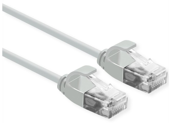 Roline Utp Data Center Patchcord Cat.6A/Class Ea Lsoh Slim Grey 0.3M