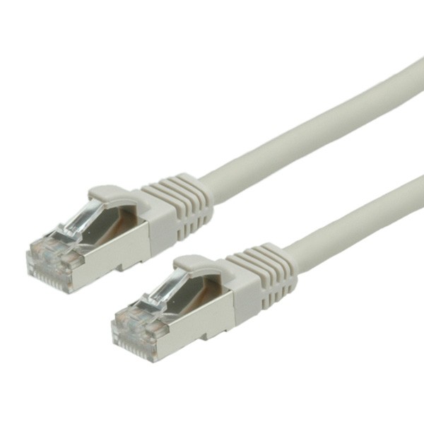 Value S/Ftp (Pimf) Patchcord Cat.6/Class E Lsoh Grey 1M
