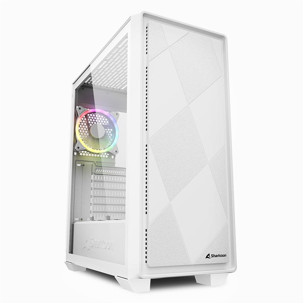 Sharkoon VS8 Rgb Midi Atx Pc Case, Bianco-image