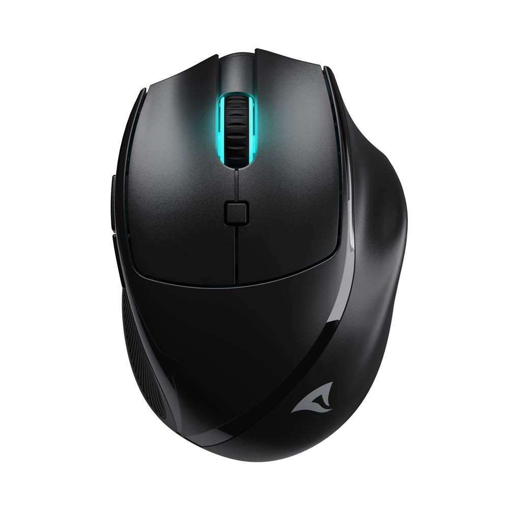 Sharkoon Mouse Wireless Officepal Ergonomico Nero