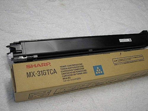 ORIGINALE Sharp toner ciano MX-31GTCA 15000 pagine