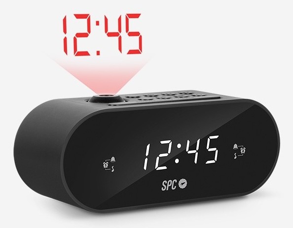 SPC Frodi Max Sveglia digitale Nero