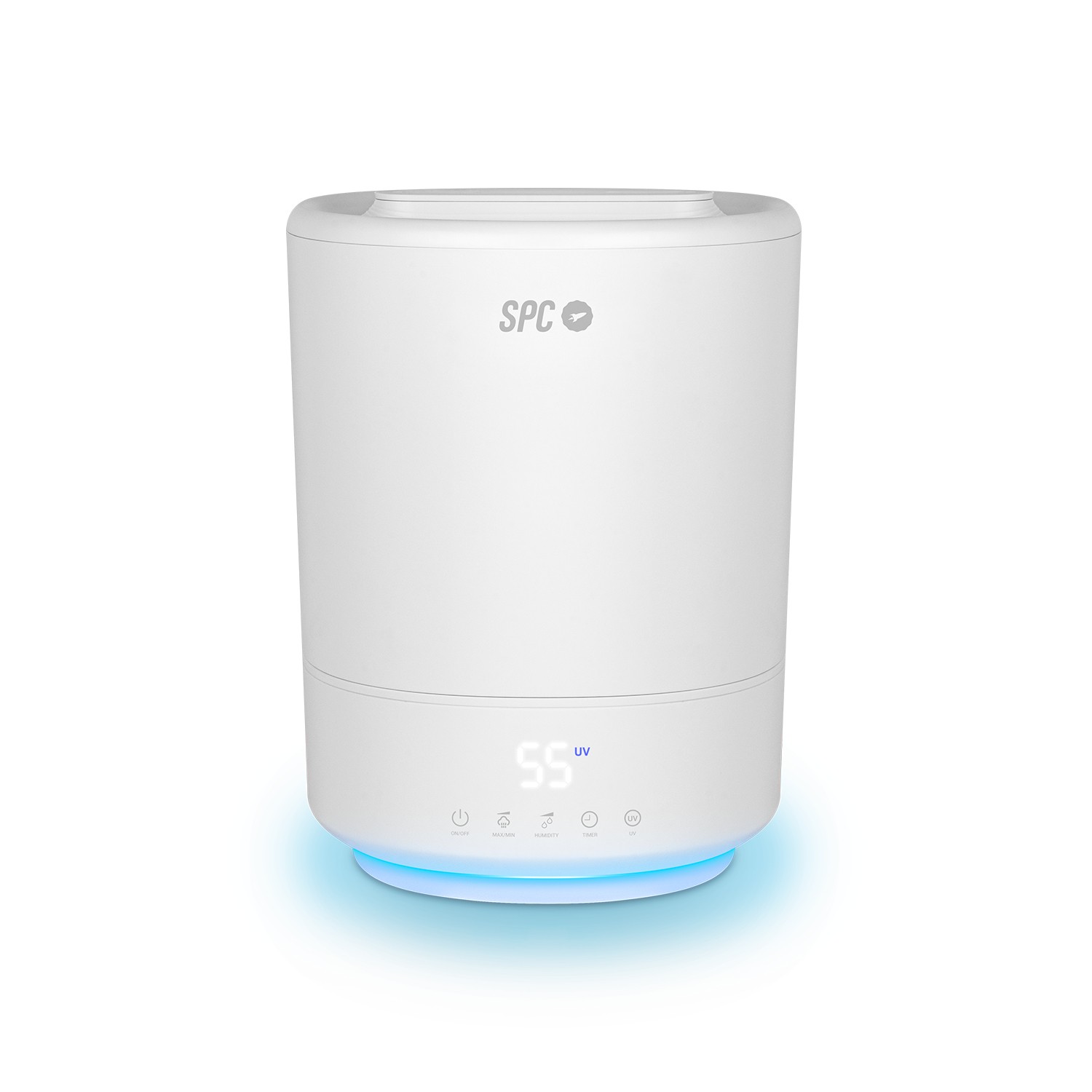 SPC Evande umidificatore Ultrasonico 45 L Bianco 30 W