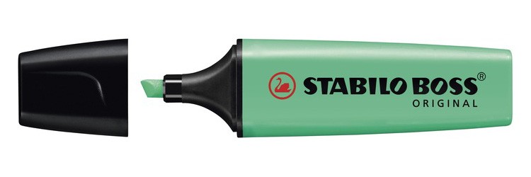 STABILO Boss Original evidenziatore 1 pz Punta smussata Turchese