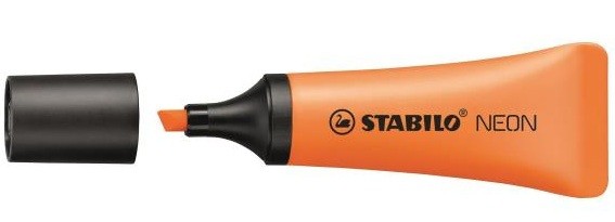 Stabilo 72/54 evidenziatore 10 pz Punta smussata Arancione