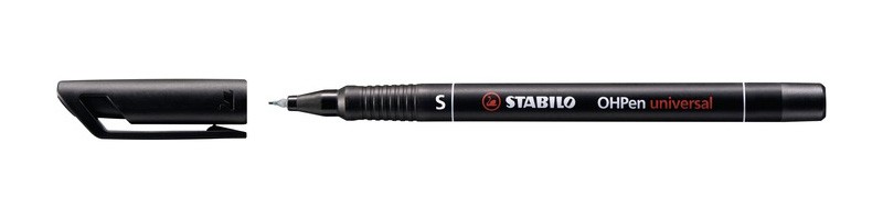 Stabilo OHPen marcatore permanente Nero 1 pz