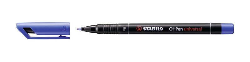 Stabilo OHPen marcatore permanente Blu 1 pz