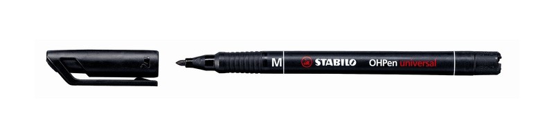 Stabilo OHPen marcatore permanente Nero 1 pz