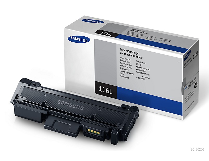 ORIGINALE Samsung toner nero MLT-D116L SU828A 3000 pagine alta capacit?