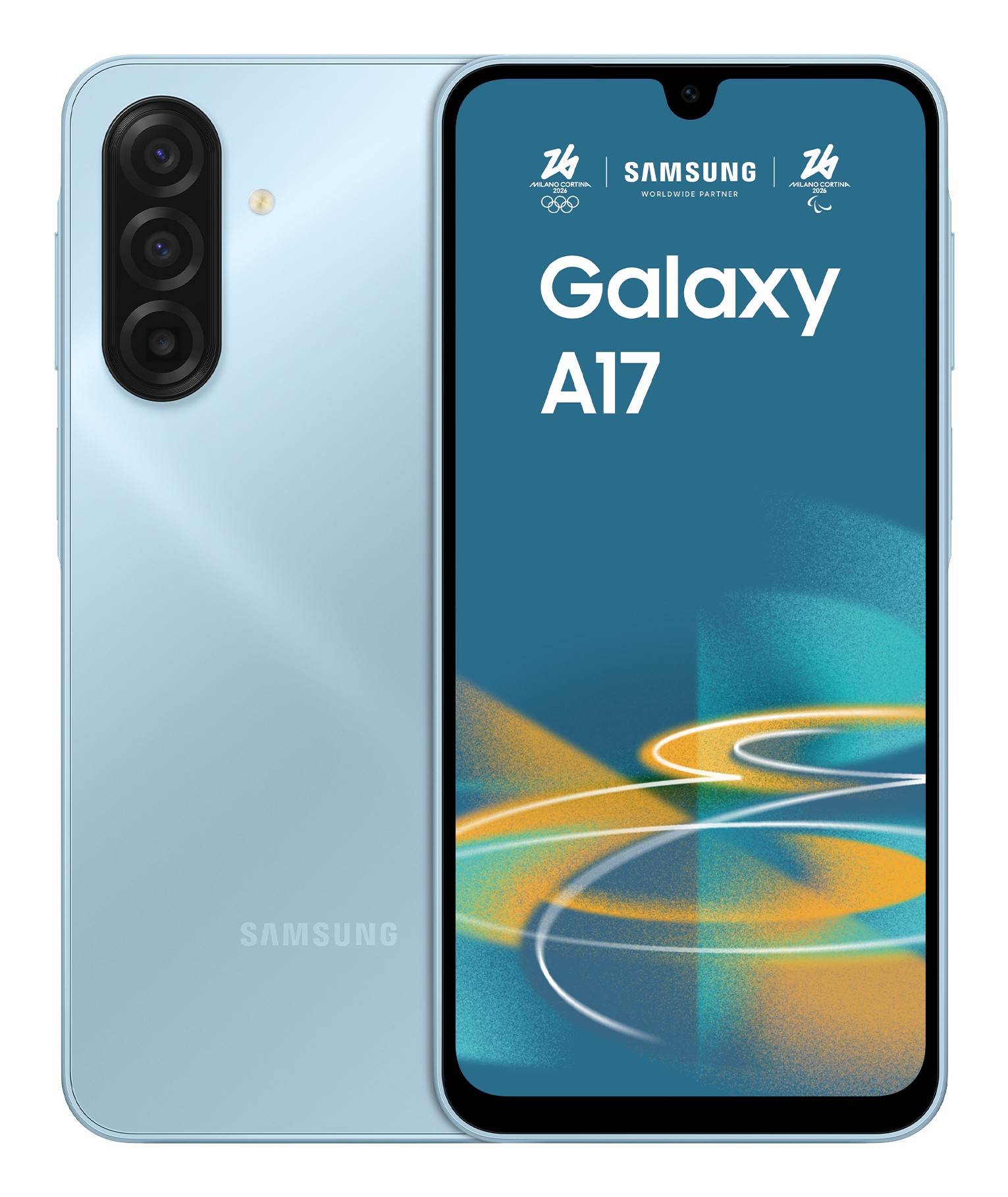 Samsung Sm Galaxy A17 Light Blu 4G 67 8+256Gb Ds Ita