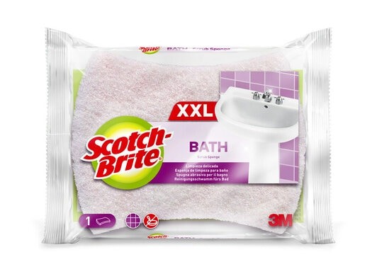 Scotch-Brite 3M BALXXL1N spugna Rosa Bianco 1 pz