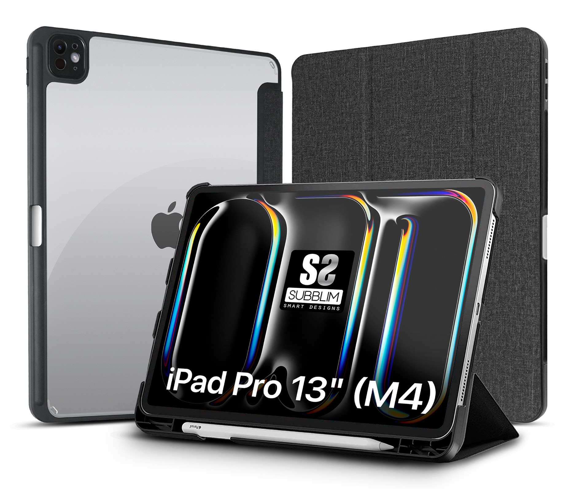 SUBBLIM SUBCST-5SC421 custodia per tablet 328 cm (12.9) Custodia a libro Nero