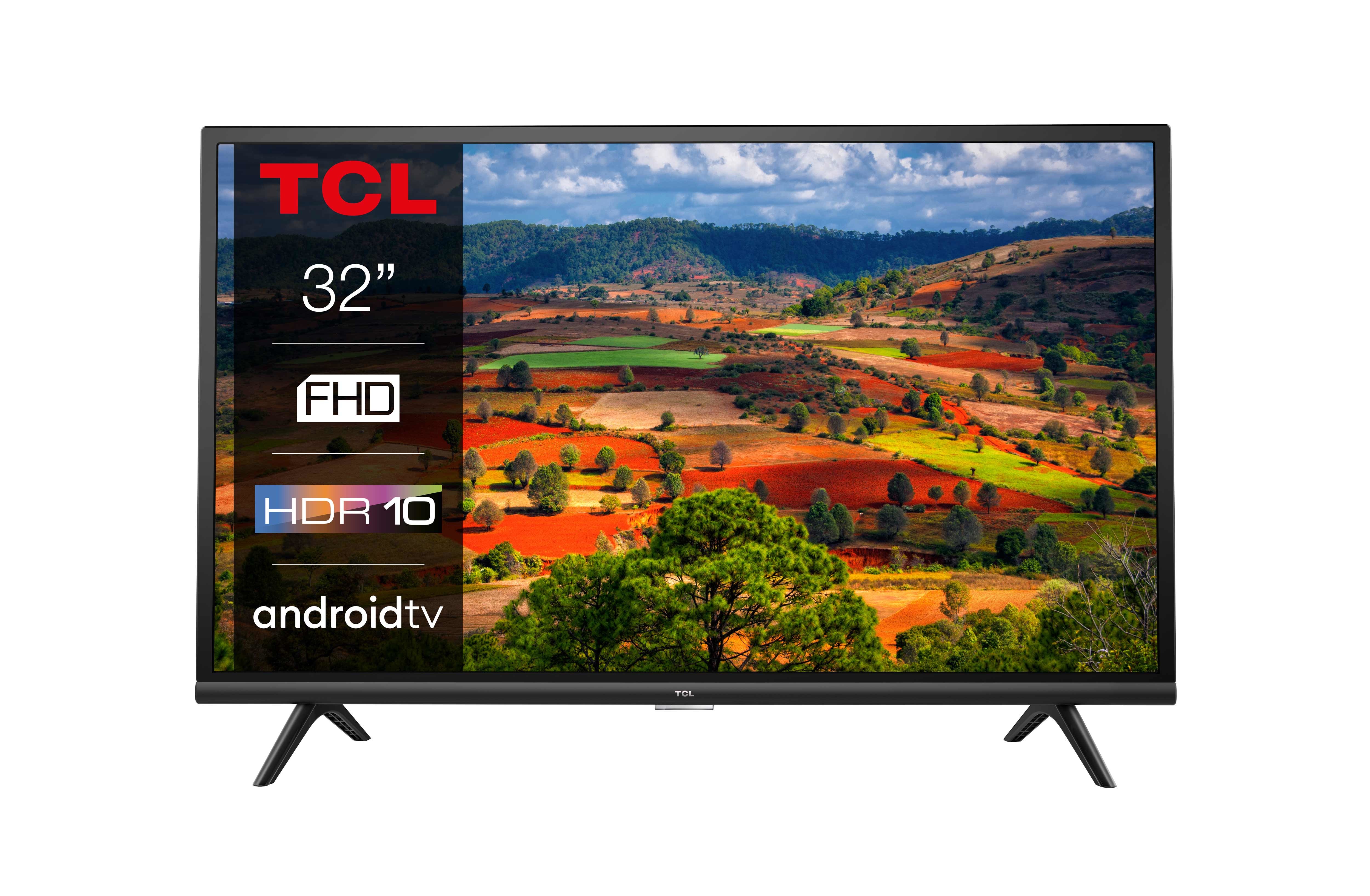 Tv 32 Tcl Fhd Android Tv Dvbt2 S2 Dvbts2 Amazon Netflix 10W