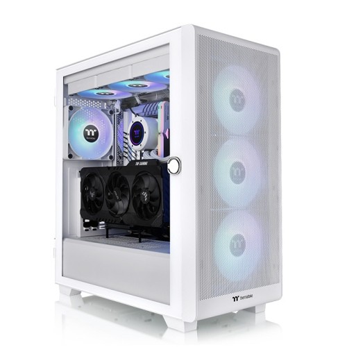 PC- Case Thermaltake S250 TG ARGB Snow White