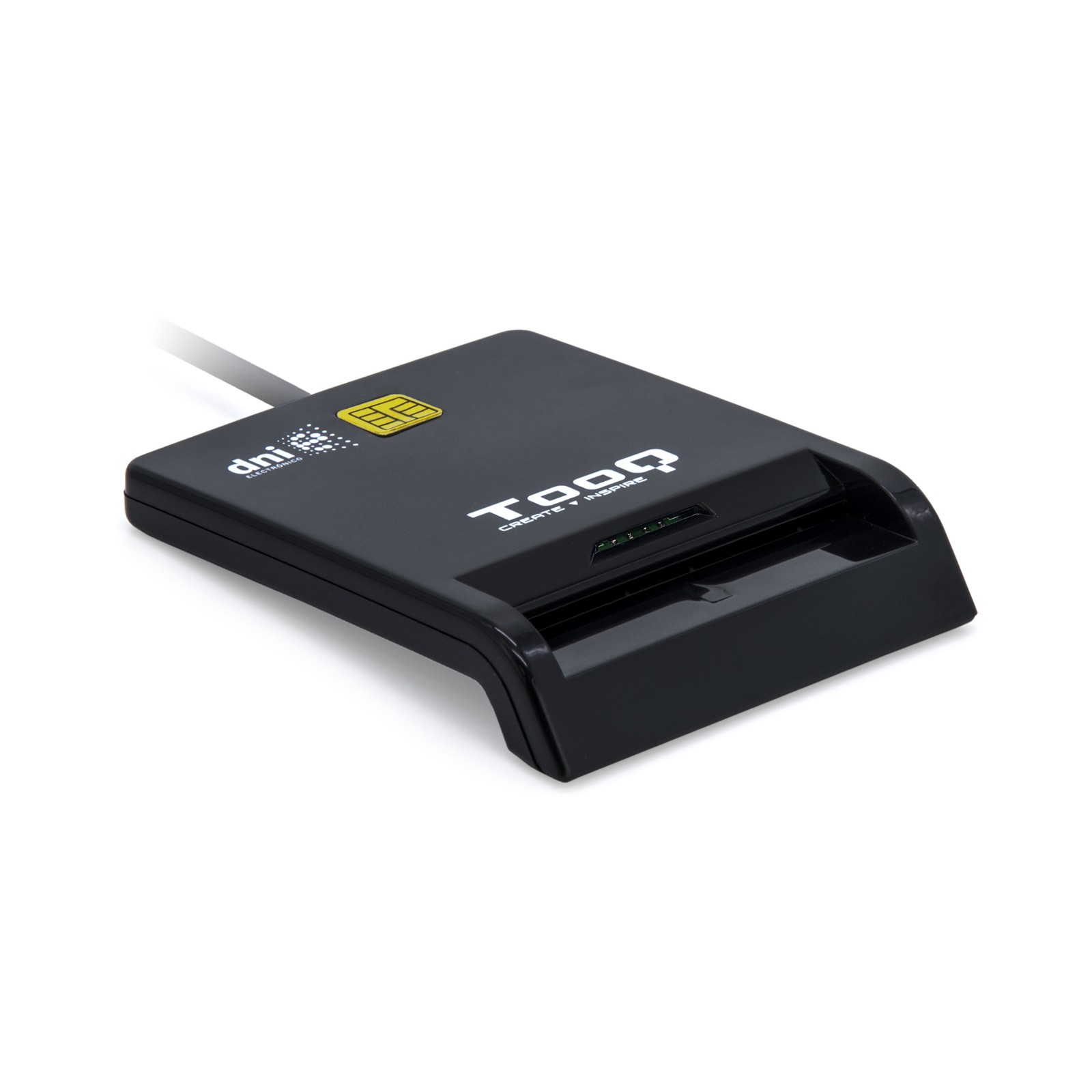 TooQ TQR-211B lettore di card readers Interno USB USB 2.0 Nero