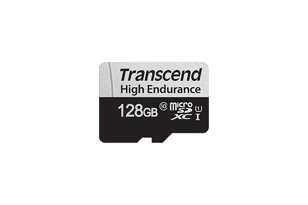 Transcend Memory Card 128Gb Microsd W/ Adapter U1 High Endurance