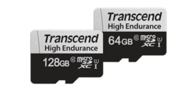 Transcend Memory Card 64Gb Microsd W/ Adapter U1 High Endurance
