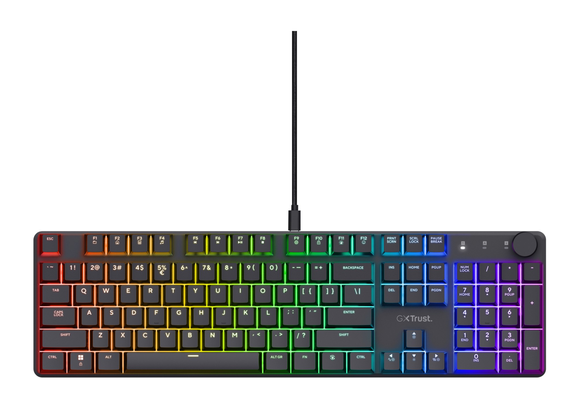 Trust Tastiera Meccanica Gxt866 Torix Mechanical Keyboard It