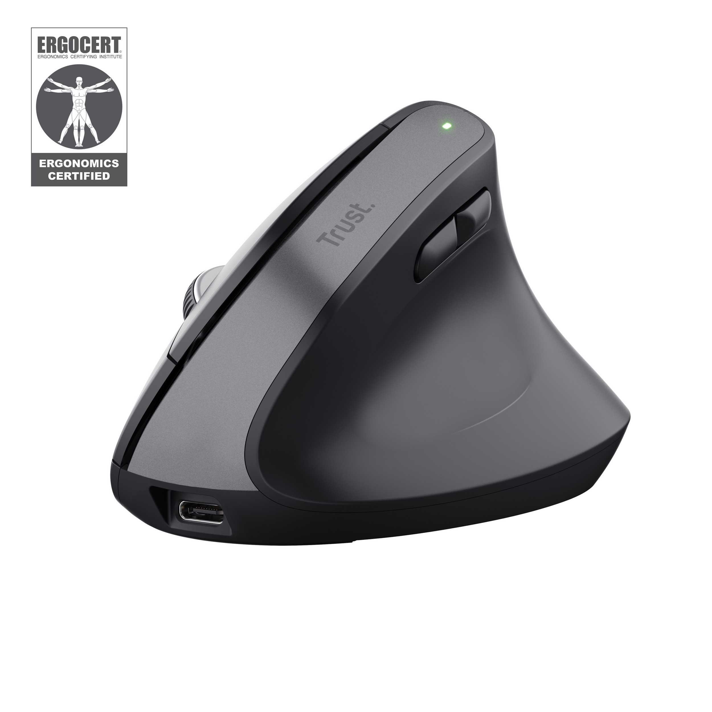 Trust Mouse Ergonomico Wireless Bayo+