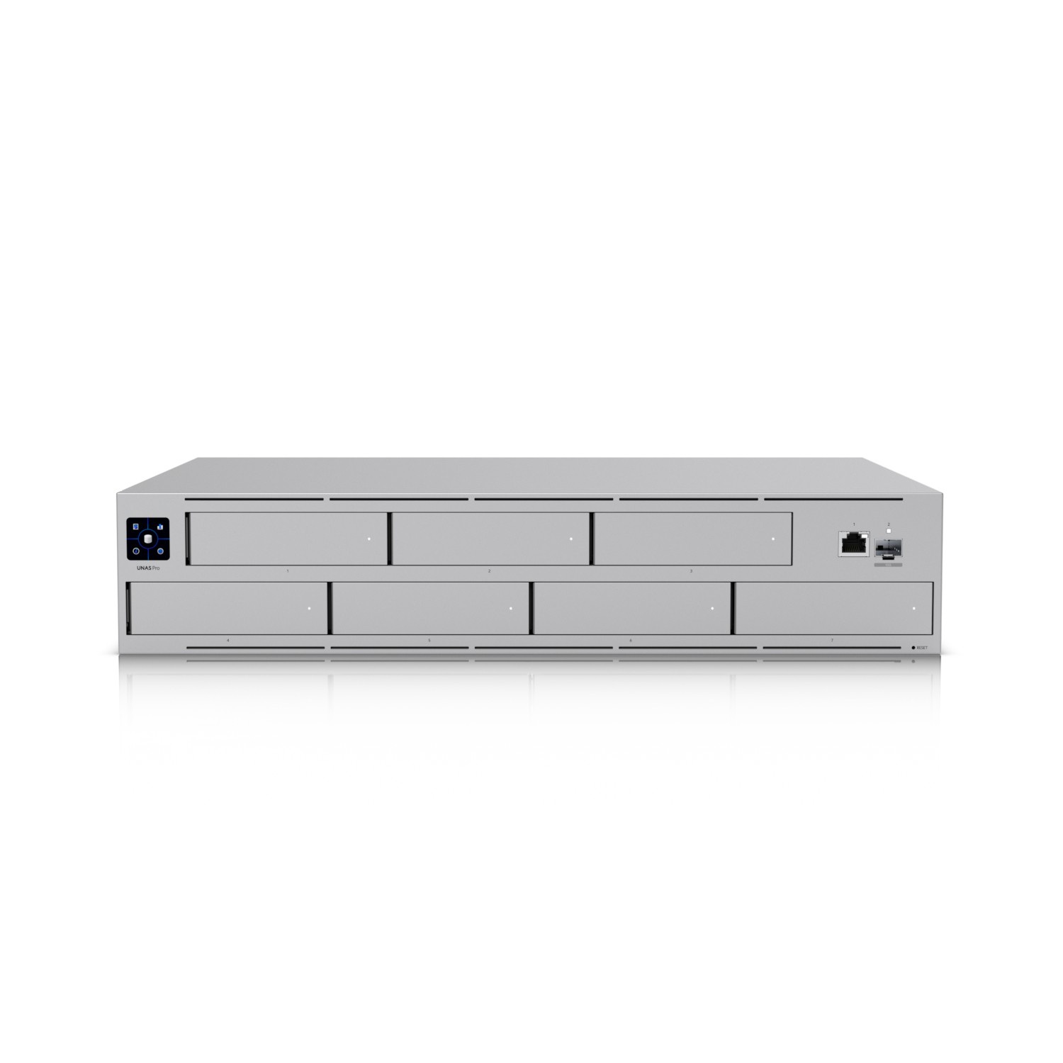 Ubiquiti UNAS Pro NAS Armadio (2U) Cortex-A Cortex-A57 8 GB Grigio