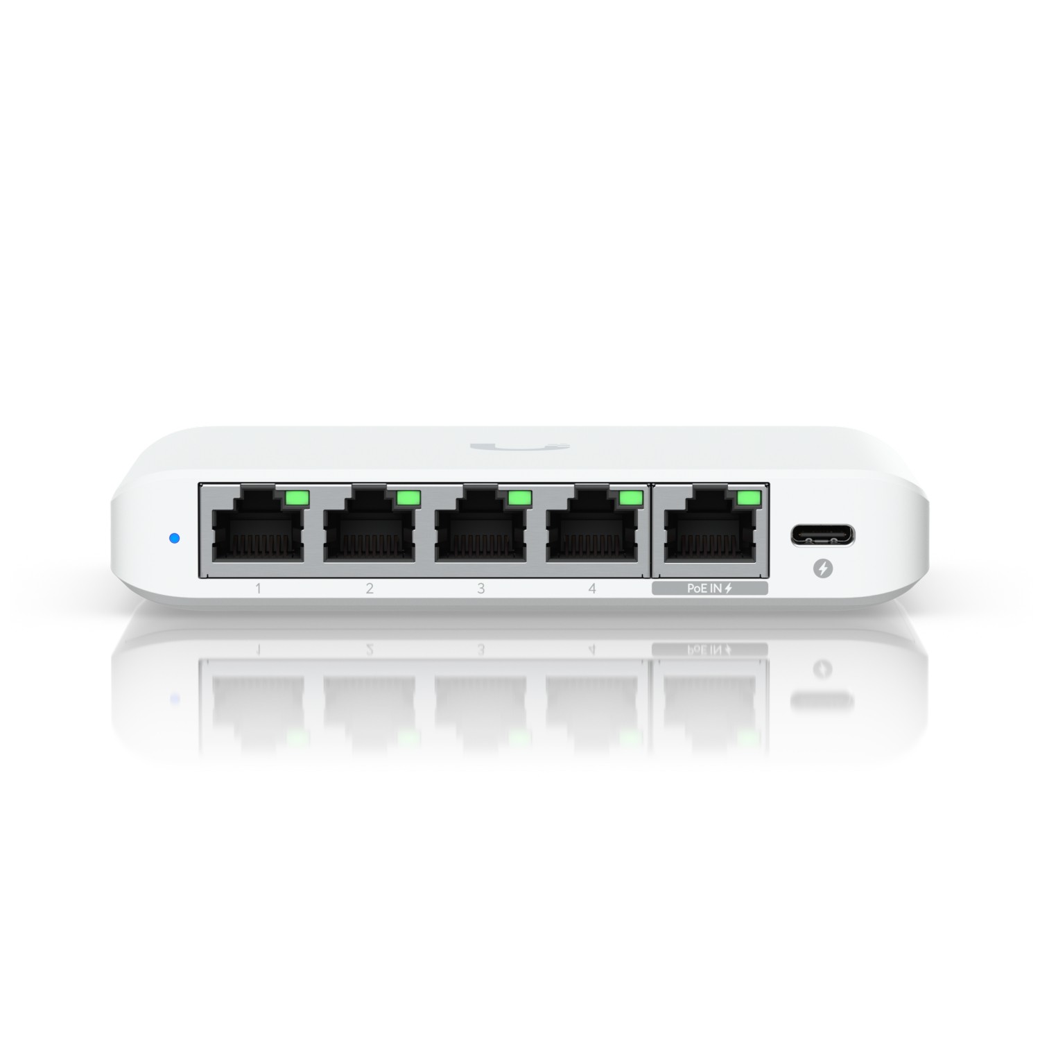 Ubiquiti UniFi Flex Mini 2.5G Gestito 2.5G Ethernet (100/1000/2500) Supporto Power over Ethernet (PoE) Desktop Bianco