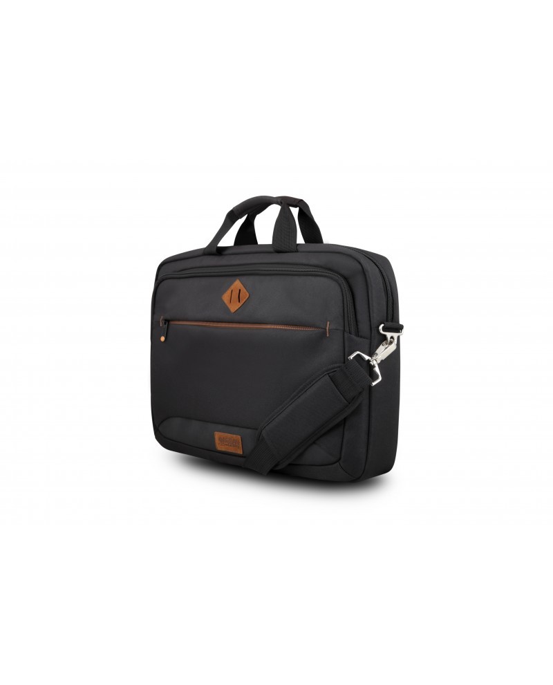 Urban Factory Cyclee Ecologic Maletin para Portatil 15.6 - Color Negro