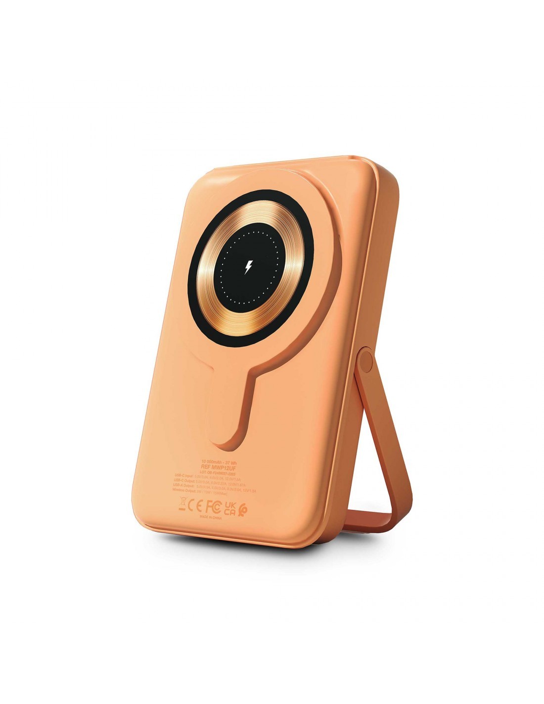 Urban Factory Magnee Power 10000 mAh Carica wireless Albicocca