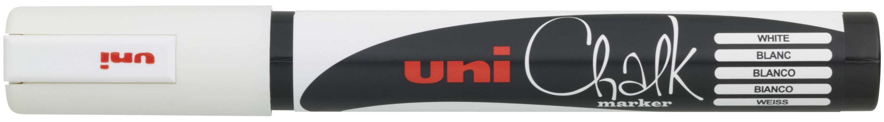 Uni-Ball ChalkGlass Chalk evidenziatore in gesso Bianco 1 pz