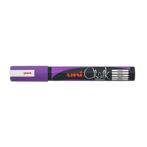 Uniball Uni-Ball ChalkGlass PWE-5M evidenziatore in gesso Viola 1 pz