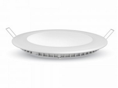 V-TAC VT-1807RD Pannello LED Rotondo 18W SMD da incasso con Driver bianco naturale - SKU 4861