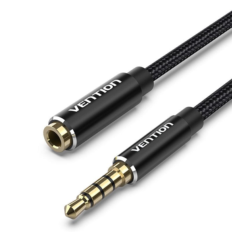 Vention BHCBG cavo audio 15 m 3.5mm TRRS Nero